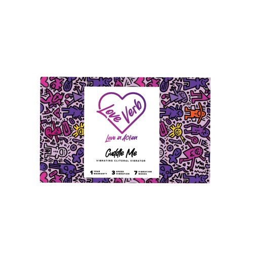 Love Verb Vibrador Clitoriano con Golpeteo Cuddle Me - Lila