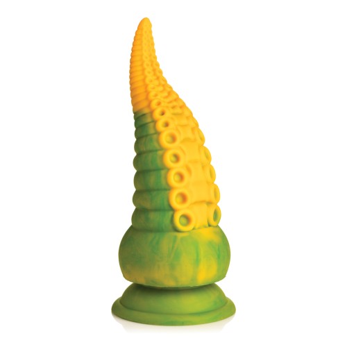 Creature Cocks Monstropus Dildo Tentáculo Vibrante Amarillo Verde