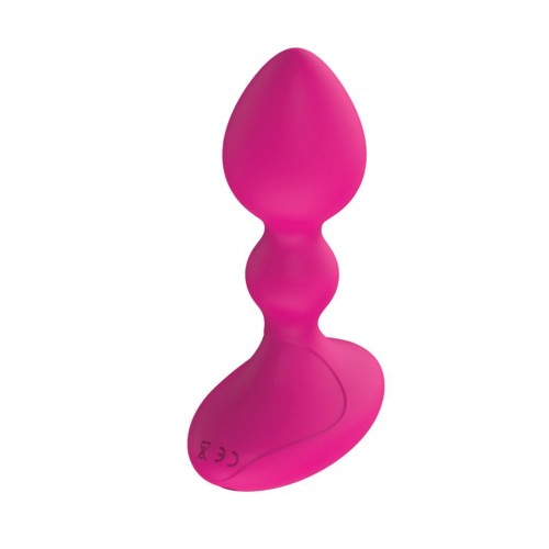 Pink Elephant Rechargeable Vibe with Remote for Adventurous Fun