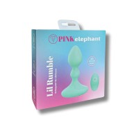 Vibrador Recargable Pink Elephant Lil Rumble con Control Remoto