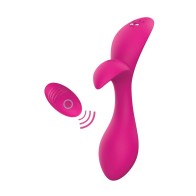 Vibrador Pink Elephant Buzzy Bae con Control Remoto