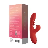 Tickler Wiggling G-Spot Vibrator with Tapping Clitoral Stimulator