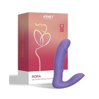 Vibrador Controlado por App Púrpura