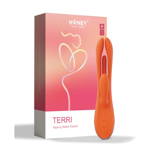 Terri App Controlled Kinky Finger Tapping Rabbit Vibrator