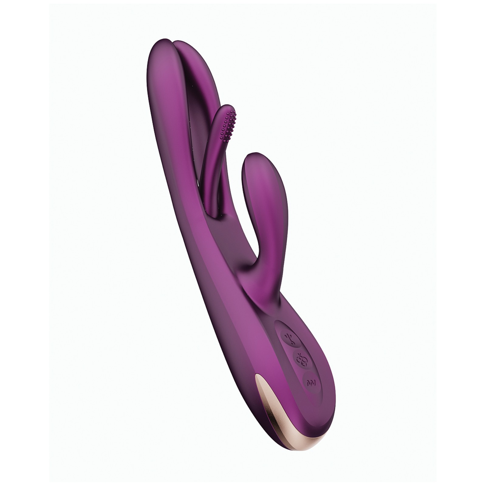 Vibrador Rabbit Terri con Dedo Golpeador - Control Absoluto