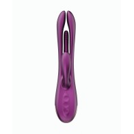 Vibrador Rabbit Terri con Dedo Golpeador - Control Absoluto