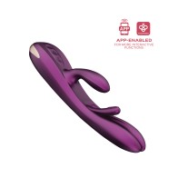 Vibrador Rabbit Terri con Dedo Golpeador - Control Absoluto