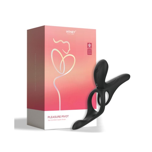 App-Controlled Couples Vibrators Black