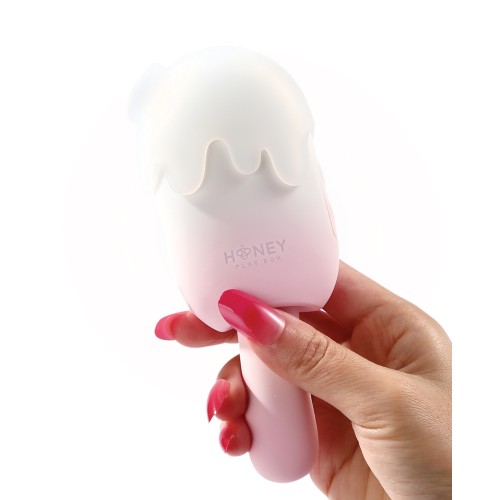 Bite Me Sucking Tapping Vibrating Cream Pop Stimulator Sale