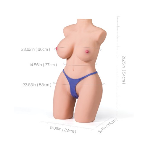 Siren Torso Love Doll with Realistic Features