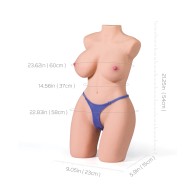 Siren Torso Love Doll with Realistic Features