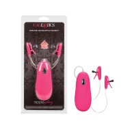 Nipple Play Vibrating Heated Nipple Teasers Pink