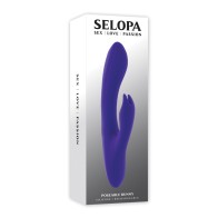 Vibrador Conejito Poseable Selopa Morado