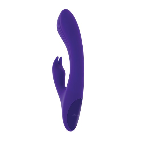 Selopa Poseable Bunny Rabbit Vibrator Purple