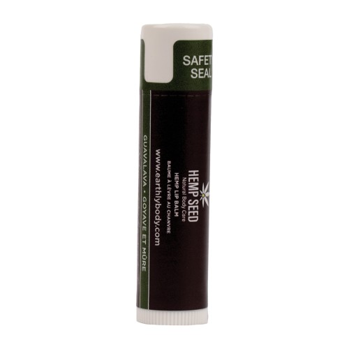 Earthly Body Hemp Seed Lip Balm Guavalava Guava