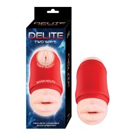 Delite Two Ways Masturbator for Ultimate Pleasure