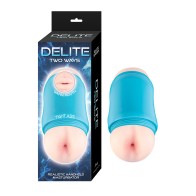 Delite Dual Mouth & Ass Masturbator for Ultimate Pleasure