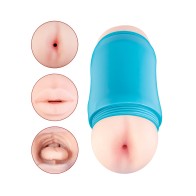 Delite Dual Mouth & Ass Masturbator for Ultimate Pleasure