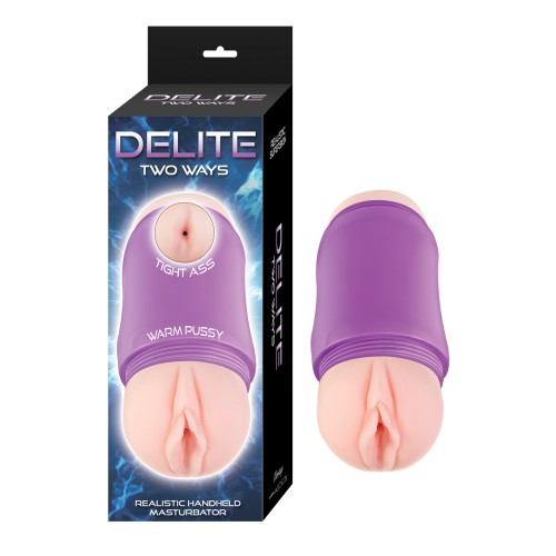 Delite Two Ways Vagina & Ass Masturbator - Ultimate Fantasy