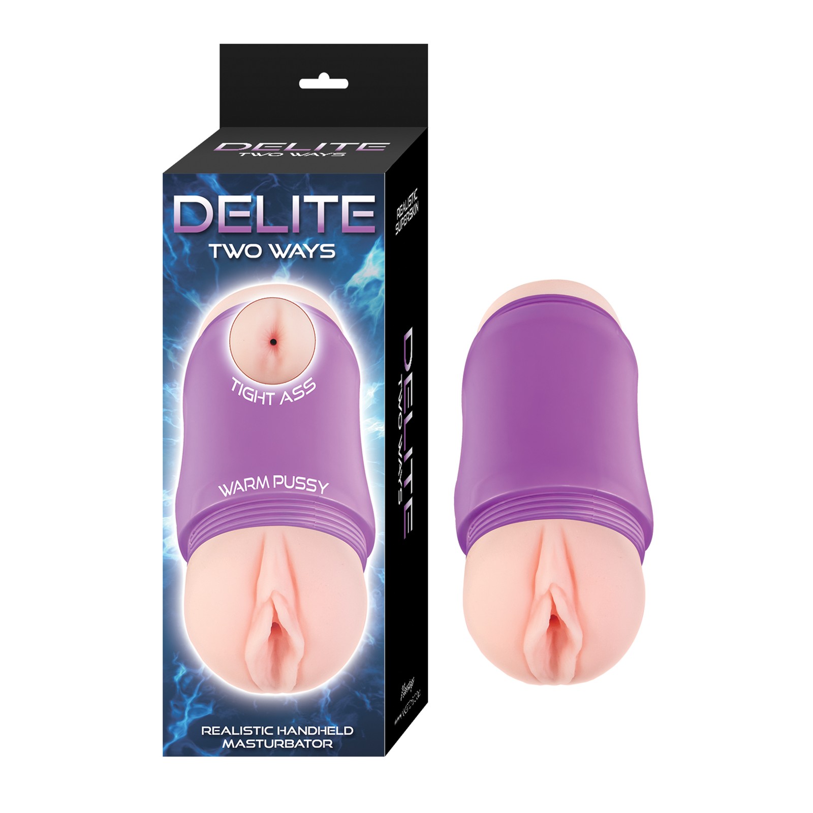 Delite Two Ways Vagina & Ass Masturbator - Ultimate Fantasy