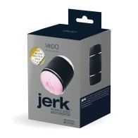 VeDO Jerk Masturbation Sleeve Black Pink Pleasure