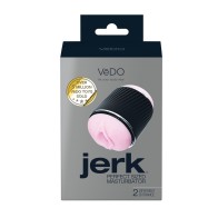 VeDO Jerk Masturbation Sleeve Black Pink Pleasure