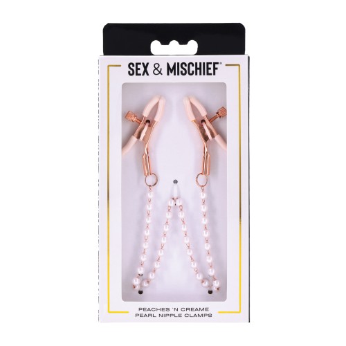 Peaches n' CreaMe Pearl Nipple Clamps