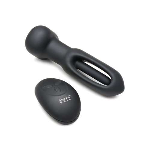 Inmi Flicking Vibrating Butt Plug with Remote - Ultimate Pleasure