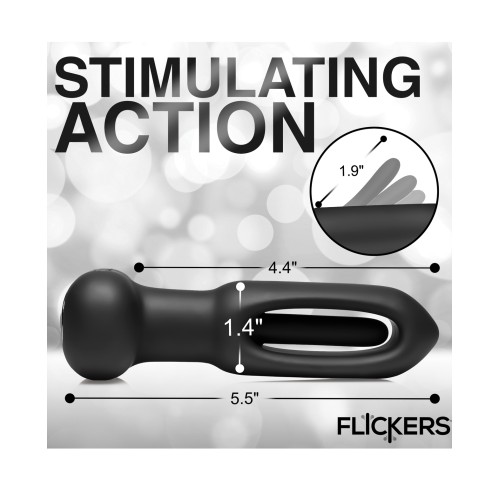 Inmi Flicking Vibrating Butt Plug with Remote - Ultimate Pleasure