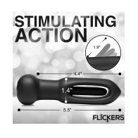 Inmi Flicking Vibrating Butt Plug with Remote - Ultimate Pleasure