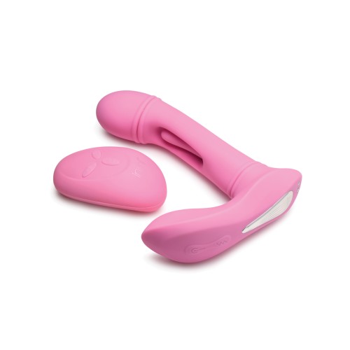 Inmi G-Flick G-Spot Vibrator with Remote - Pink