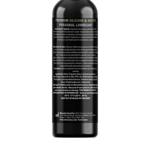 Lubricante Híbrido Swiss Navy 2 oz