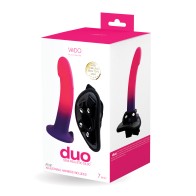 Dildo de Silicona VeDO Duo con Arnés para Placer