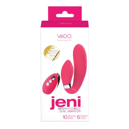 VeDO Jeni Dual Motor Vibe Remote Pink