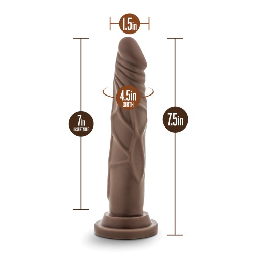 Blush Dr. Skin Dildo Realista de 7.5"