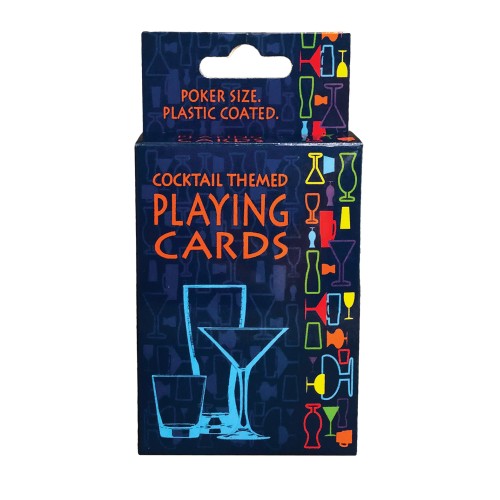 Cocktail Themed Playing Card Deck for Fun Games