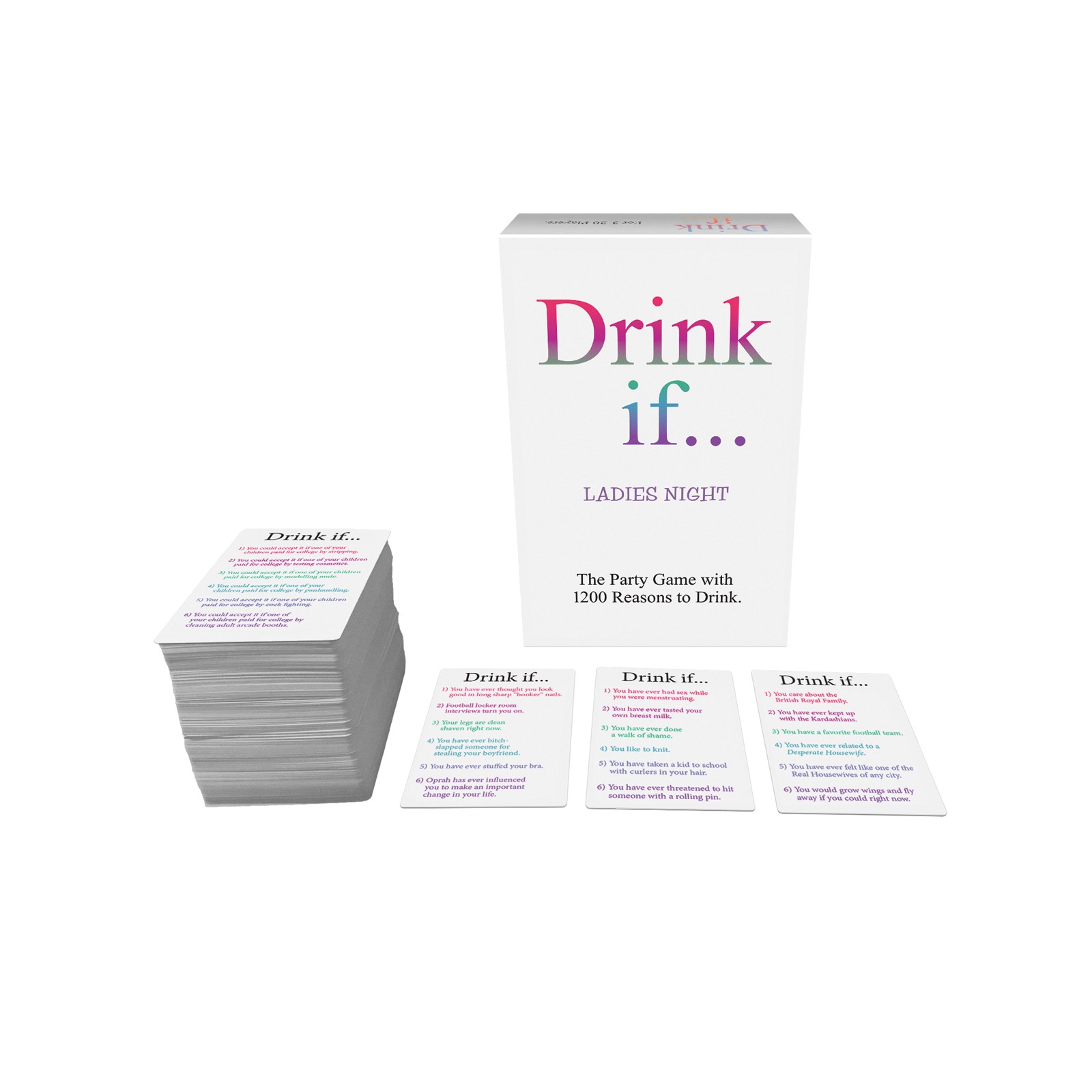 Juego de Cartas Drink If Noche de Chicas