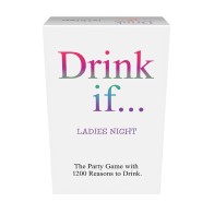 Juego de Cartas Drink If Noche de Chicas