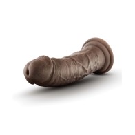 Blush Dr. Skin Plus Dildo Poseable de 8" Chocolate