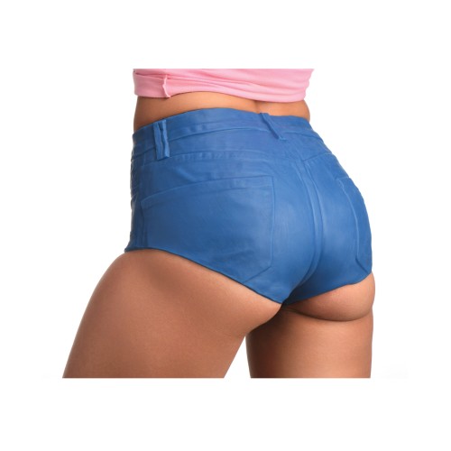 Shorts Strap U Booty con Dildo de Silicona para Aventuras