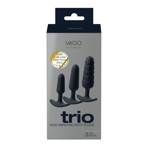 VeDO Trio Anal Plug Set for Preferred Exploration