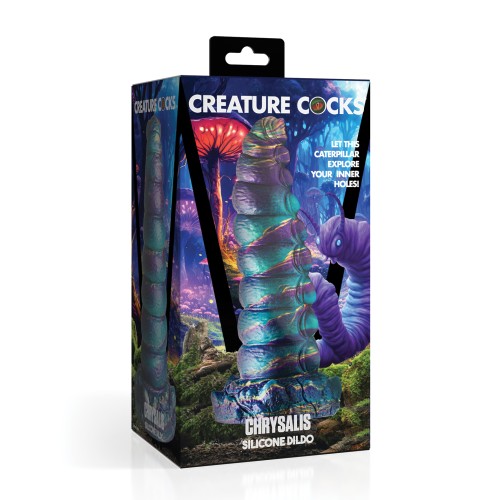 Creature Cocks Chrysalis Dildo Multi Colors