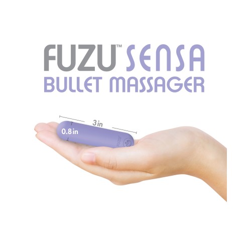 Masajeador de Bala Recargable Fuzu Sensa Activado - Morado Pastel