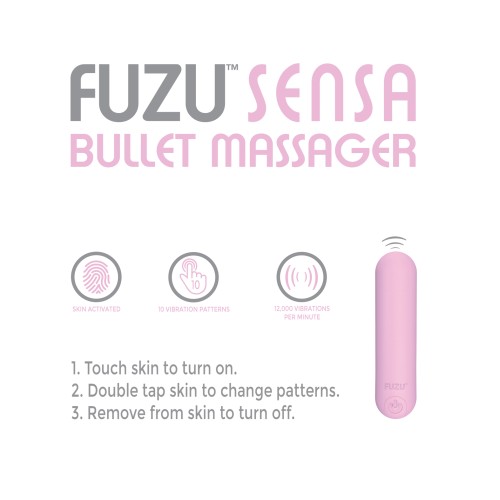 Fuzu Sensa Rechargeable Bullet Massager - 10 Vibration Patterns