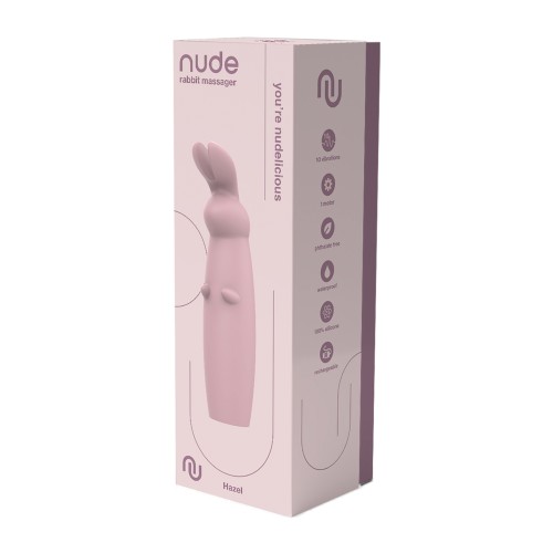 NUDE Hazel Rechargeable Rabbit Massager - Explore Pleasure