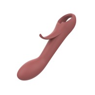 Vibrador Doble G-Spot Sierra Recargable NUDE Durazno