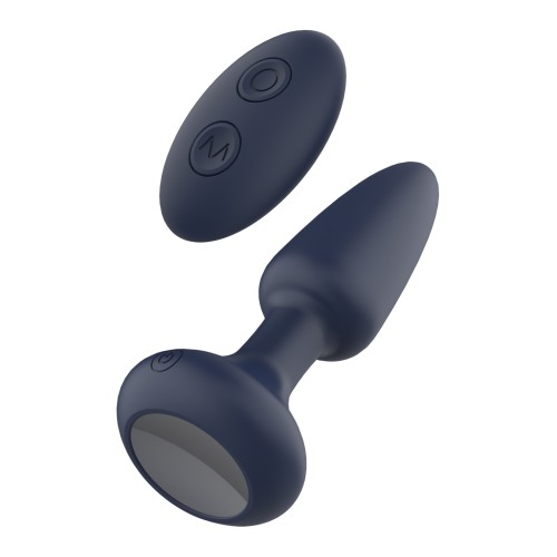 Star Troopers Venus Rotating Anal Plug with Remote - Black