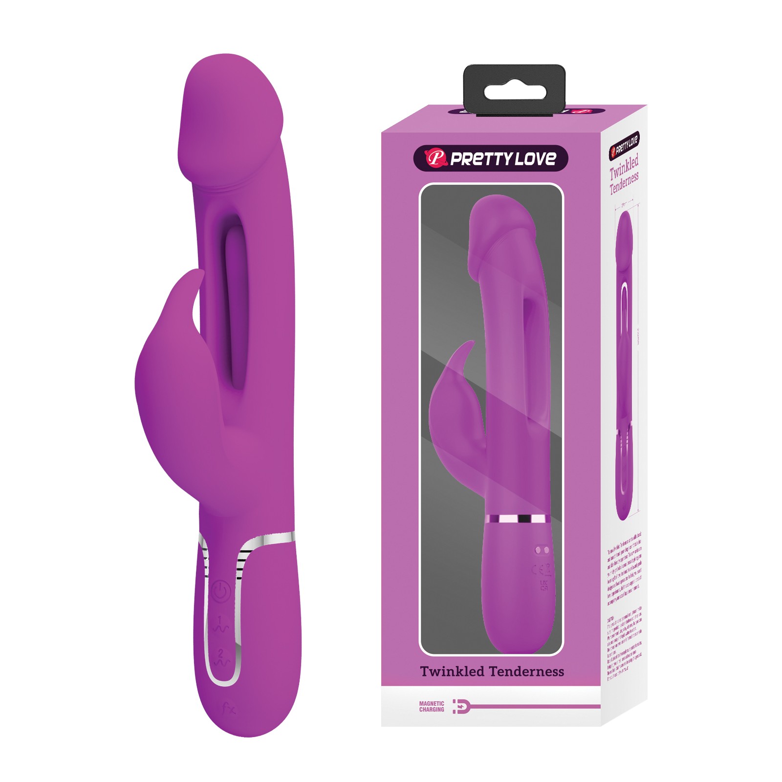 Vibrador Conejito de Doble Motor Potente