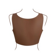 Gender X D-Cup Realistic Breast Plate Dark