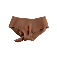 Gender X Vagina Briefs Undergarments - Dark